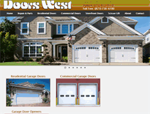 Tablet Screenshot of doorswest.net